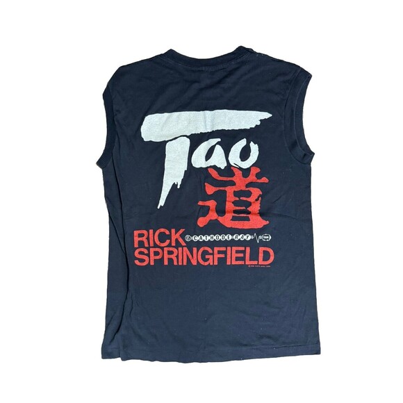 Rick Springfield 1985 Cathode Ray Tour Muscle Tanktop Medium